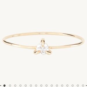 Catbird Gold Stacking Ring sparkler